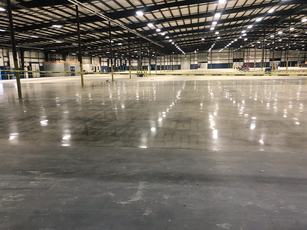 Industrial Floor Prep And Polishing