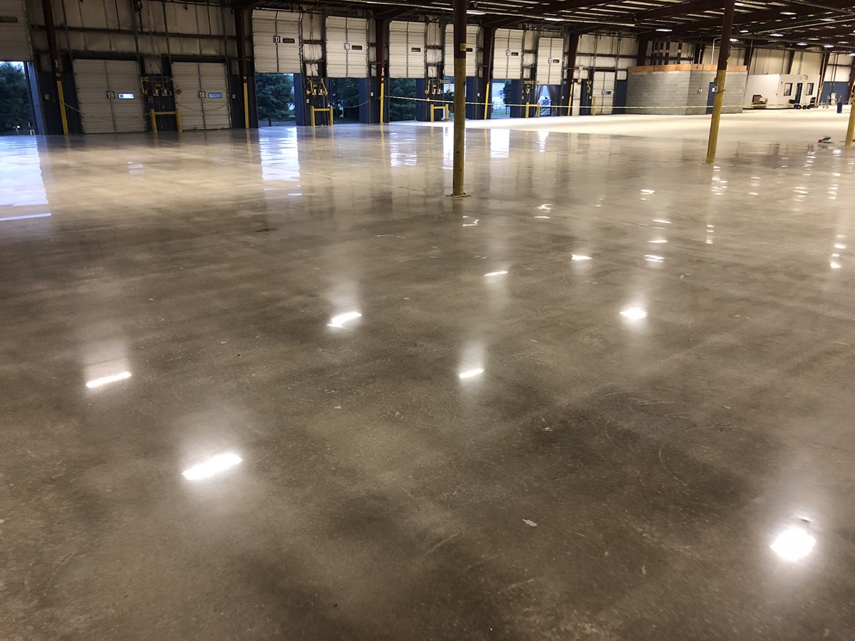 Industrial Floor Prep And Polishing